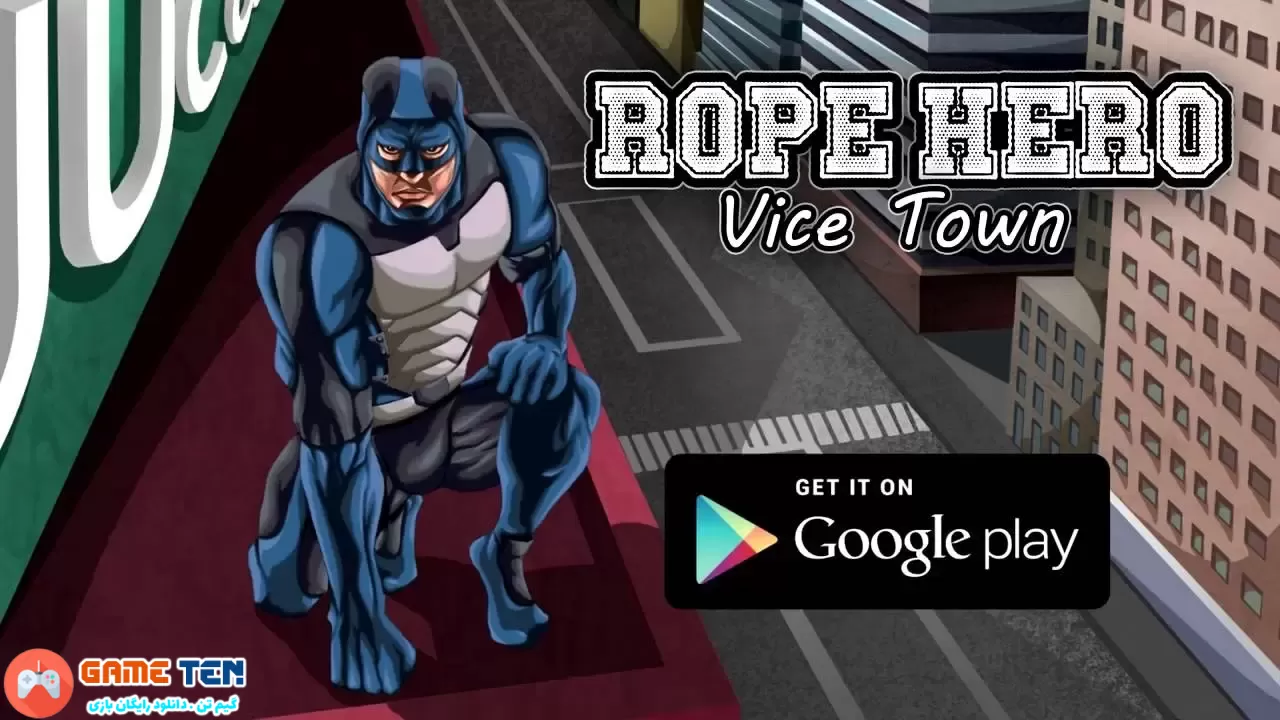 دانلود مود Rope Hero: Vice Town - بازی قهرمان طناب 1 اندروید